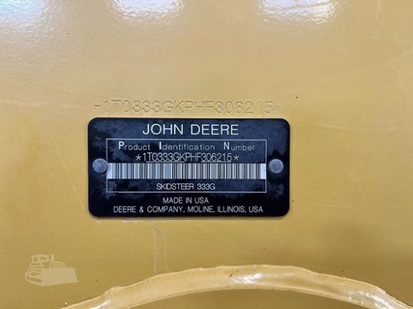 2018 DEERE 333G - Image 3