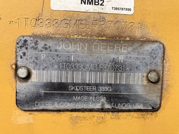 2020 DEERE 333G - Image 2