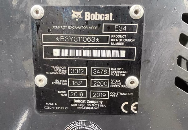 Bobcat E34 - Image 15