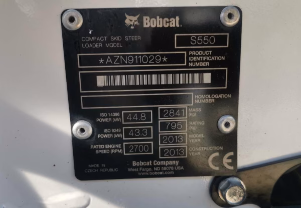 Bobcat S 550 - Image 4