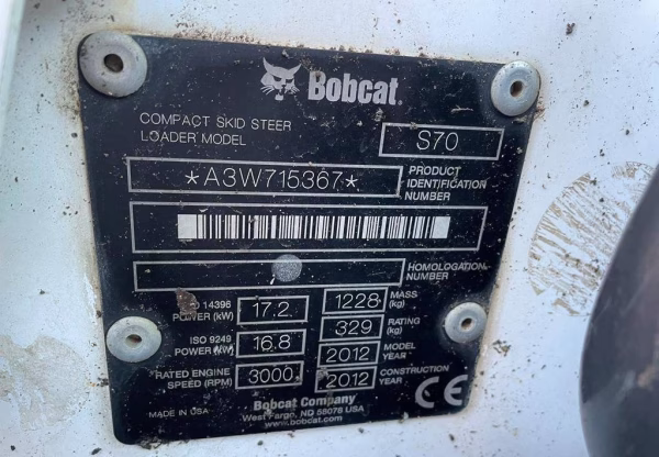 Bobcat S 70 - Image 3