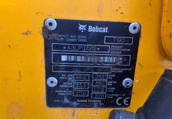 Bobcat T 190 - Image 13